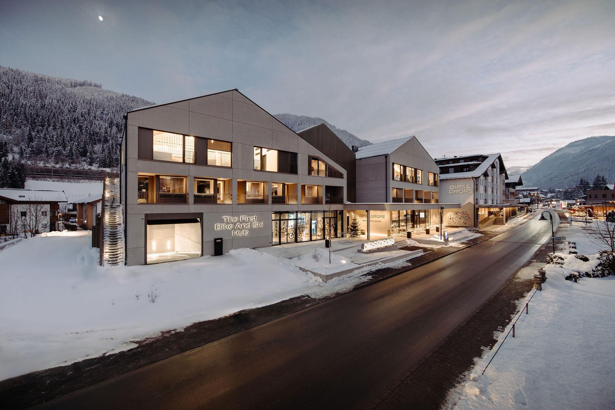 Dips&Drops - The First Bike And Ski Hub Flachau Dış mekan fotoğraf